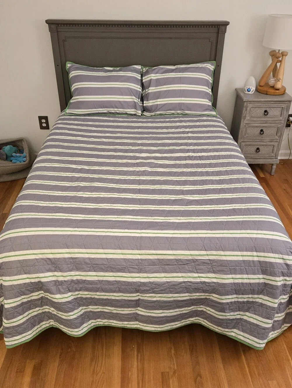 Reversable Dinosaur Quilt Comforter Set, Size Full